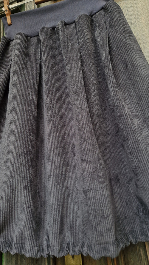 Vintage grey manžestr * — foto 6