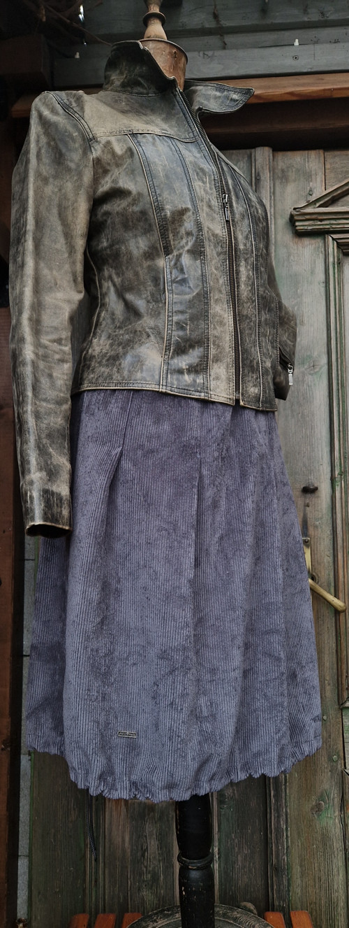 Vintage grey manžestr * — foto 4