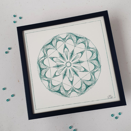 Obraz Mandala ledovcová — foto 2