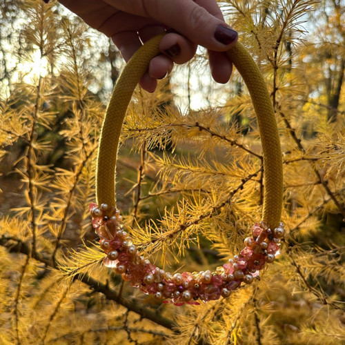 Pošité hořčicové lano — foto 3