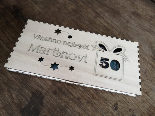 Krabička na peníze nebo dárkový poukaz — foto 2