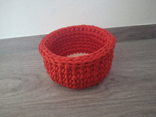 Háčkovaný košík — foto 2