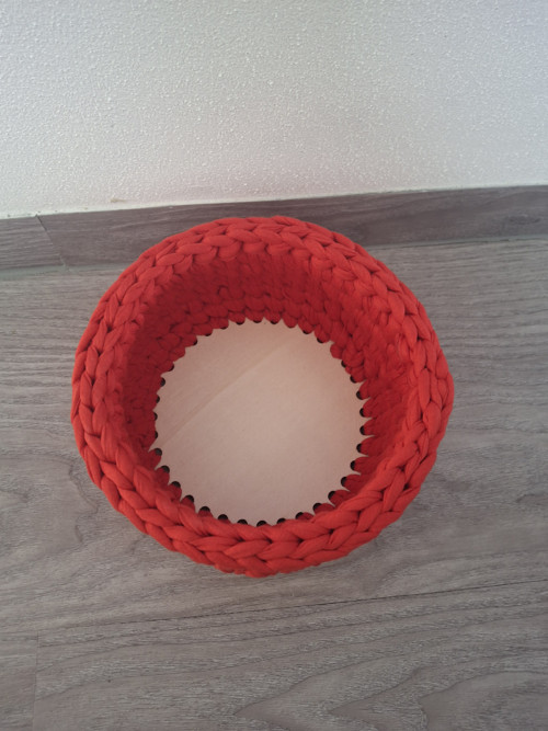 Háčkovaný košík — foto 3