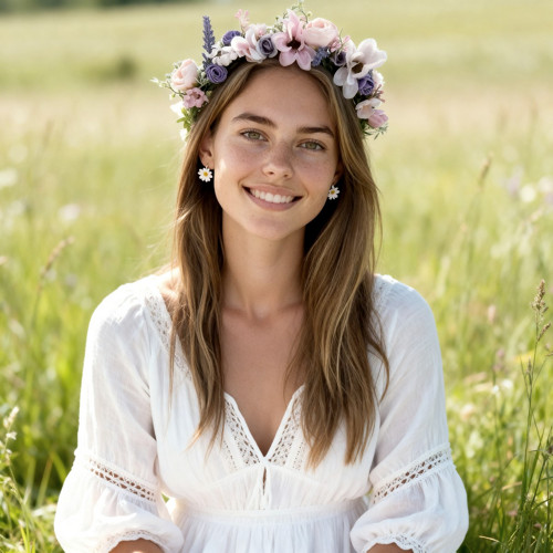 Květinová čelenka — foto 4