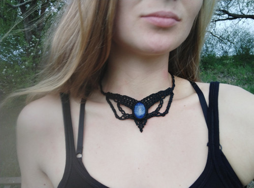 Náhrdelník s lapis lazuli — foto 5
