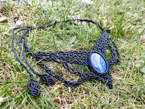 Náhrdelník s lapis lazuli — foto 2