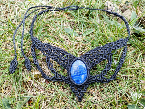Náhrdelník s lapis lazuli — foto 4