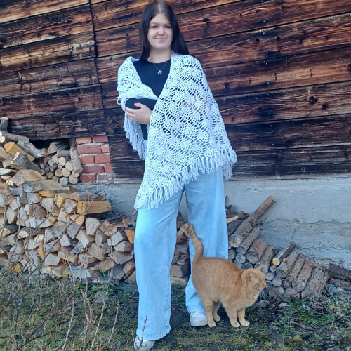 Krajkový šátek — foto 2