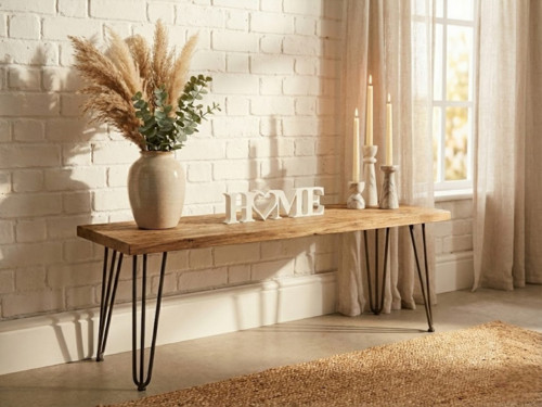 Dekorace HOME se srdcem - Bílá — foto 2
