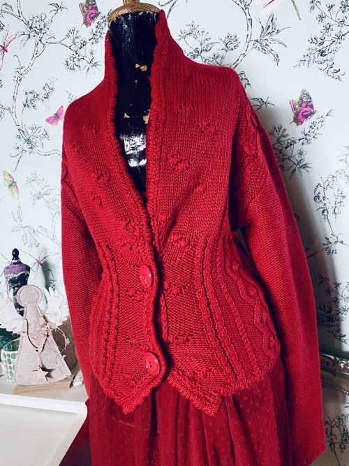 Svetr vintage hand made — foto 3