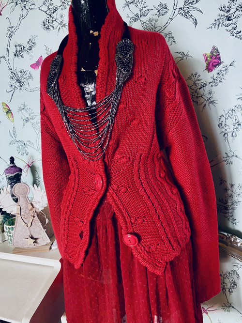 Svetr vintage hand made — foto 2