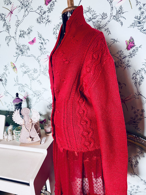 Svetr vintage hand made — foto 4