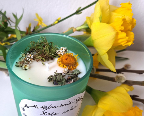 Svíčka "OSTARA - Jarní rovnodennost" — foto 2