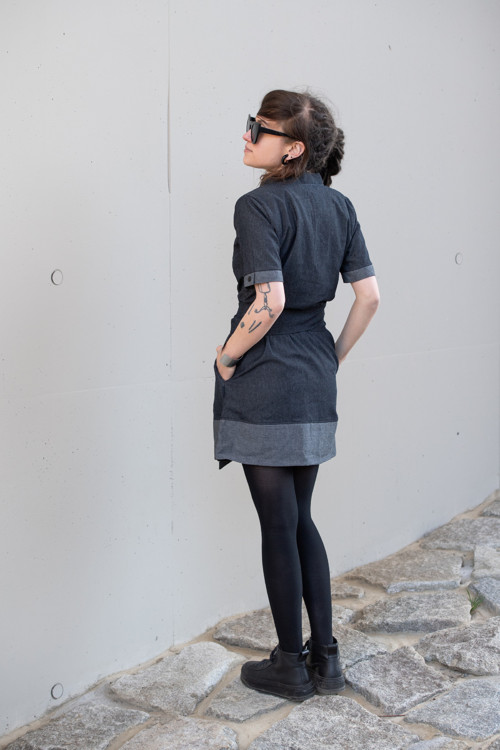 Šaty ASH DENIM — foto 5