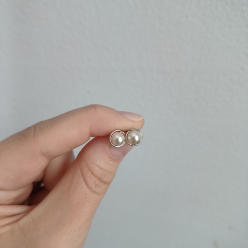 Náušnice La Perla Preciosa Light Creamrose — foto 2