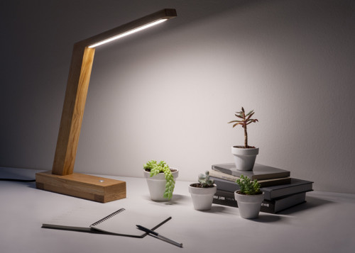Stolní dřevěná lampička model 1.0 — foto 4