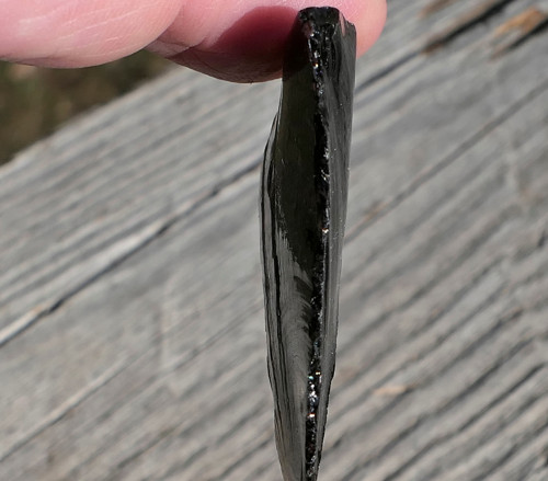 Surový obsidián zlatý V2544 — foto 3
