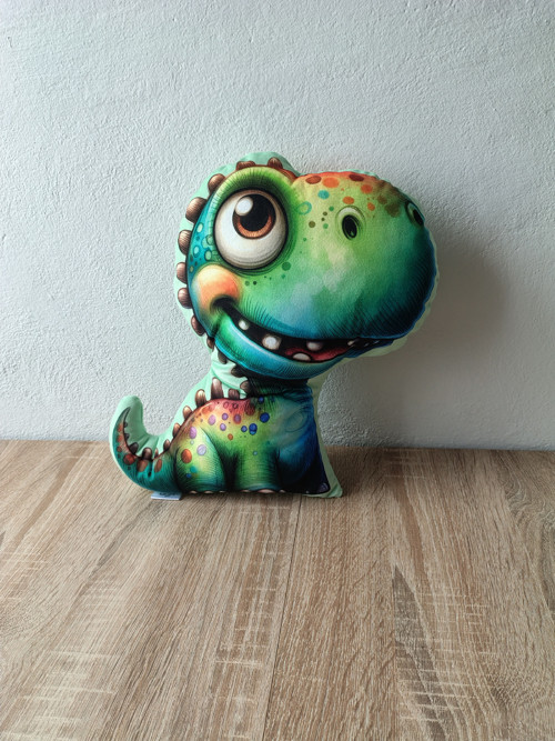 Dinosaurus - 3D polštář — foto 2