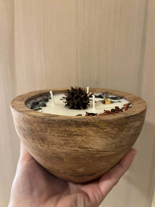 Sójová svíčka MANGO/BOHO — foto 3