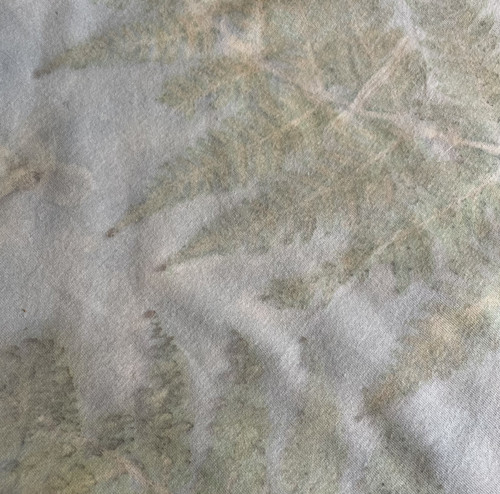 Bavlněné tričko ecoprint — foto 4