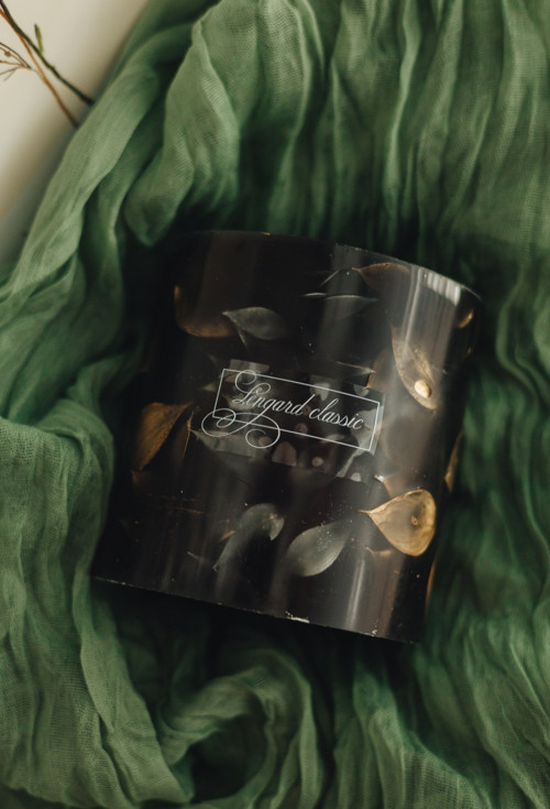 Svíčka "Ruscus Noir Prestige"Velký cylindr — foto 6