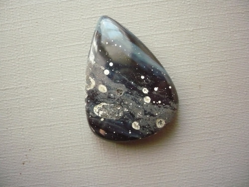 Kabošon - obsidián modrý 29 mm, č.10f — foto 2
