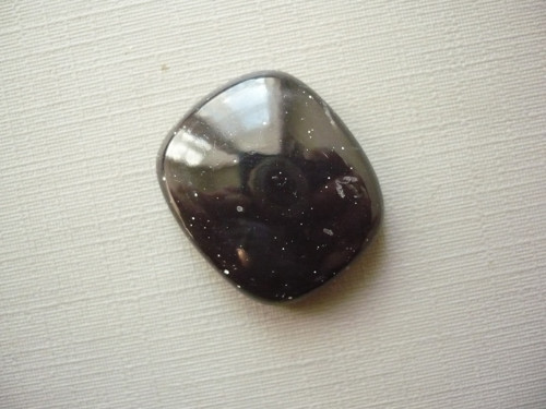 Kabošon - obsidián modrý 22 mm, č.28f — foto 2