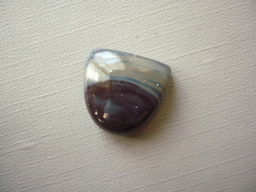 Kabošon - obsidián modrý 18 mm, č.38f — foto 2