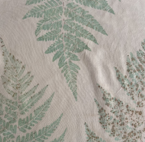Bavlněné tílko ecoprint — foto 4