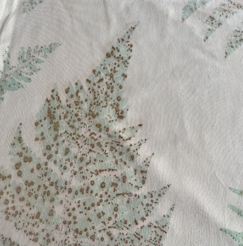 Bavlněné tílko ecoprint — foto 5