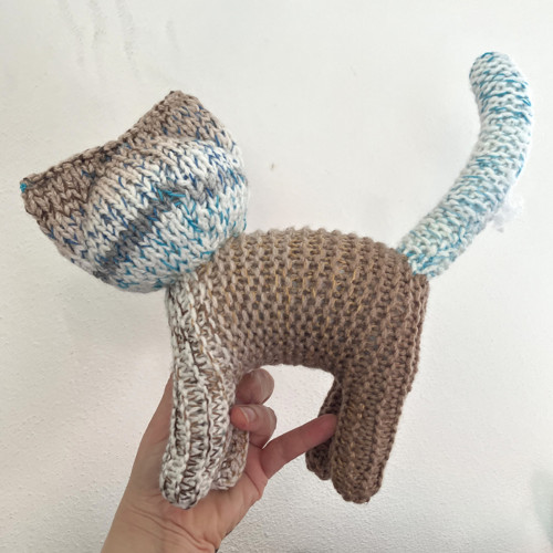Micka s čokoládovýma očima cca 24 cm — foto 2