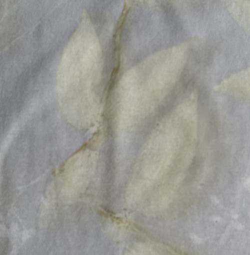 Bavlněné tílko ecoprint — foto 3
