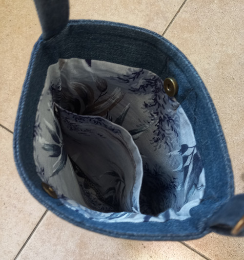 Džínová vyšívaná — foto 3