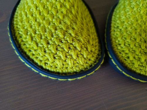 Háčkovaná barefoot elegance "limetková" — foto 2