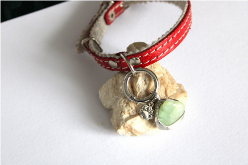 Minerální talisman pro psy, kočky - prehnit — foto 4