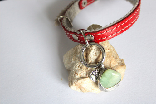 Minerální talisman pro psy, kočky - prehnit — foto 2