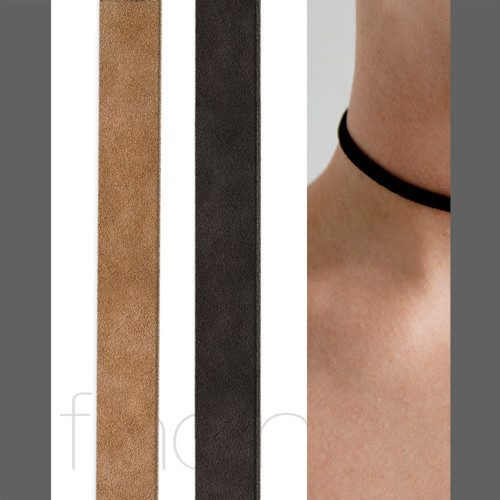 2 m > Semiš popruh (š. 5mm) / Varianta ČERNÁ — foto 2