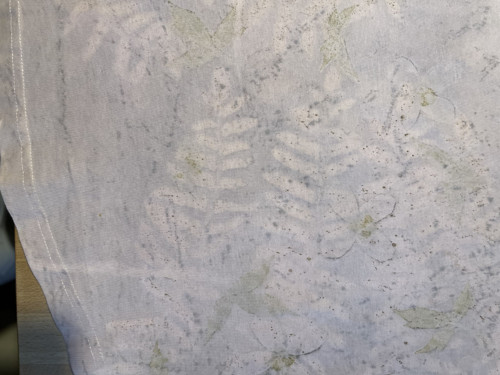Bavlněné tričko ecoprint — foto 3