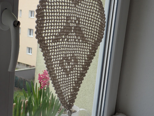 Velké háčkované srdce — foto 5