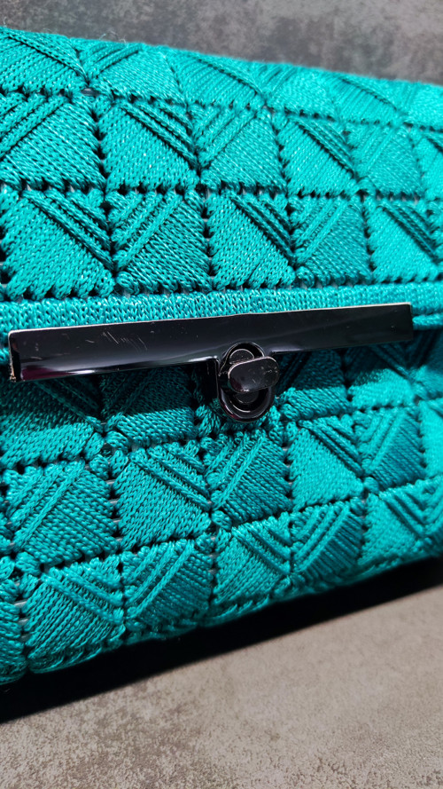 Smaragdová crossbody kabelka — foto 2