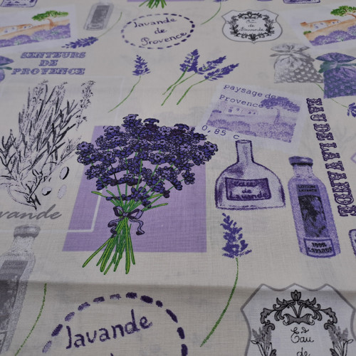 Bavlněná látka LEVANDULE PROVENCE — foto 2