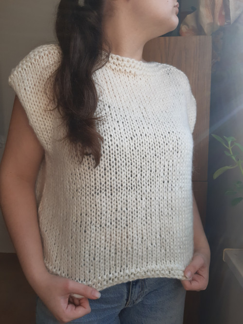 Vesta smetanová SLEVA — foto 4