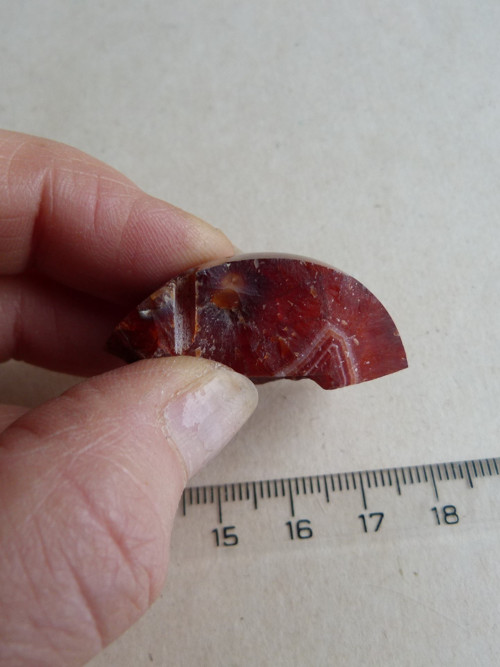 Karneol nábrus - 3,7 cm - Extra! — foto 6