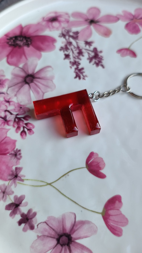 Letter "F" Red Bubble — foto 3