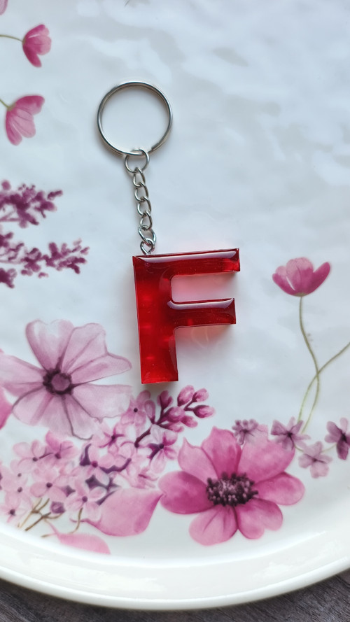 Letter "F" Red Bubble — foto 2