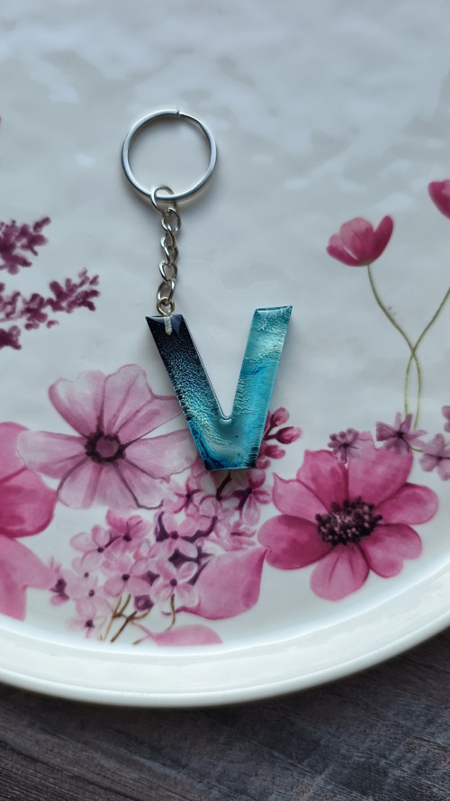 Letter "V" Blue Petri — foto 2