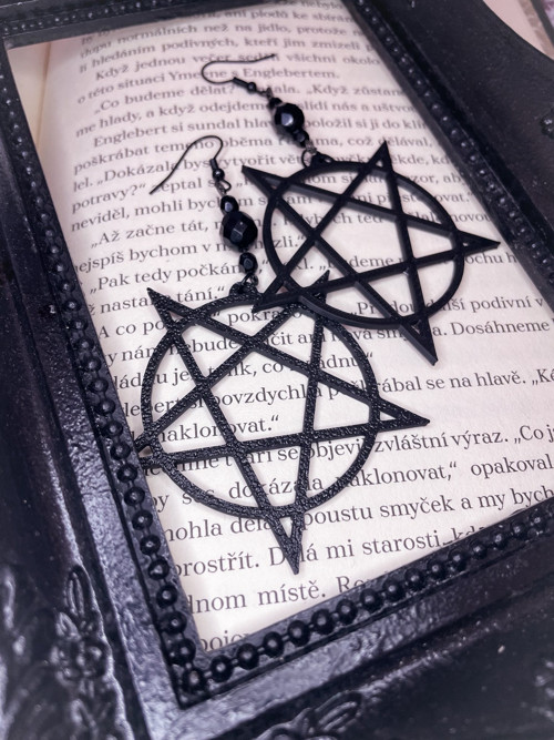 Náušnice Alternative Pentagram — foto 2