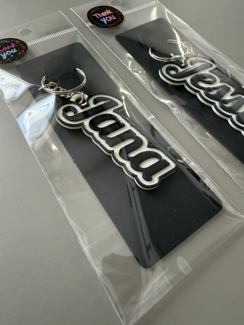 Personalizovaná klíčenka se jménem na přání