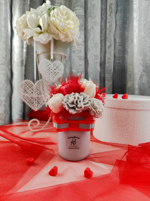 Luxury Flower Bouquet NH Red — foto 2