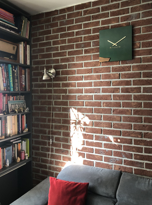 Nástěnné hodiny 3535 Ocel/OR/ZELENÉ — foto 4